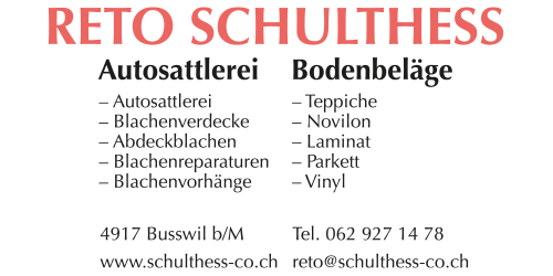 Reto Schulthess Autosattlerei Bodenbeläge